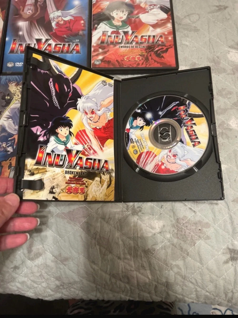 12 Japanese Inu Yasha DVD’s